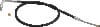 S&S Cycle — S&S Cycle 1996+ HD 48in Snap-In Throttle Cable - Close Side