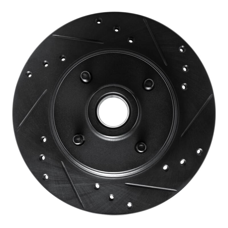 R1 Concepts — R1 76-80 Buick SKYHAWK Front Right Drilled & Slotted Black Brake Rotor
R1 Brake Rotor Drill