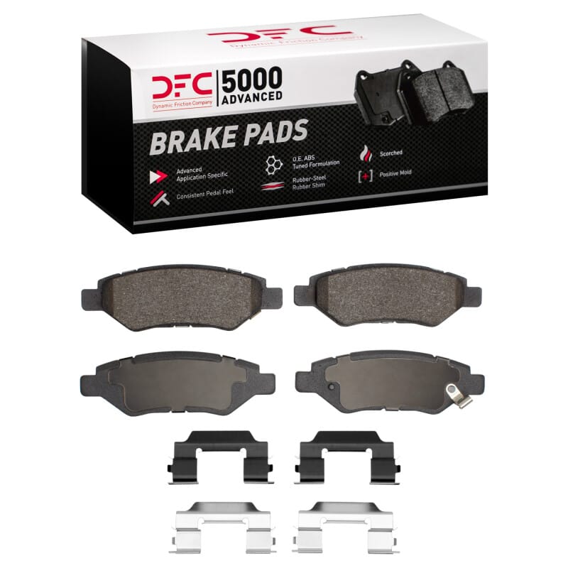 DFC — DFC 08-16 Cadillac CTS Rear 5000 Advanced Ceramic Brake Pads and Hardware Kit
DFC Brake Pad Set