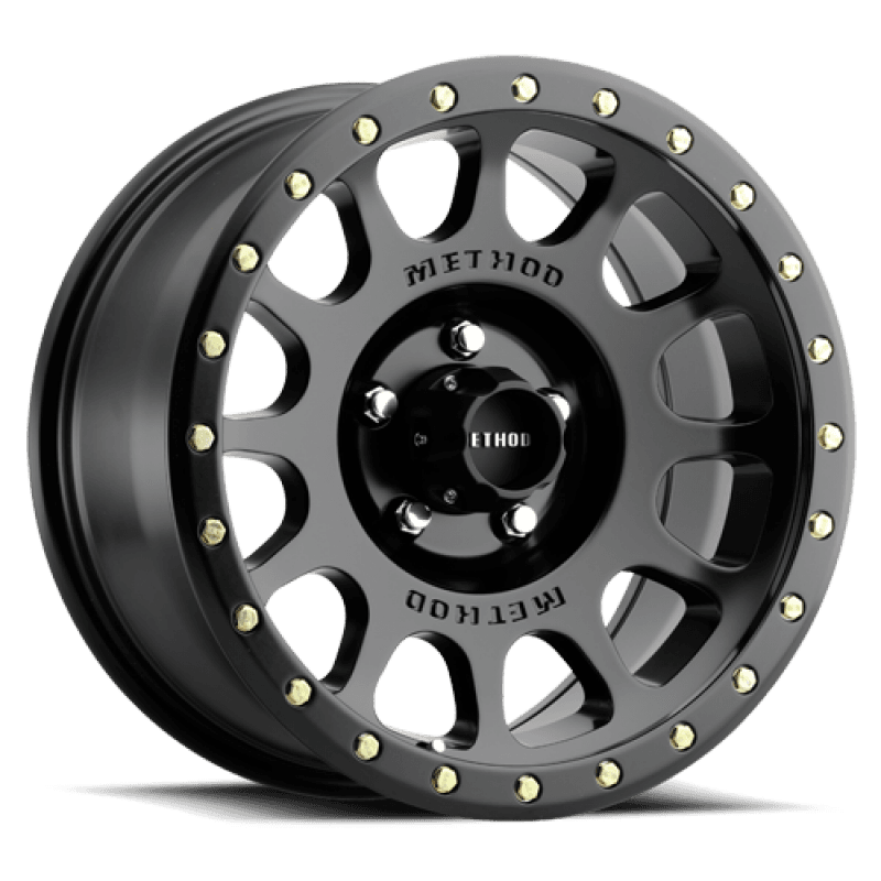 Method Wheels — Method MR305 NV 18x9 0mm Offset 5x150 116.5mm CB Matte Black Street Loc Wheel