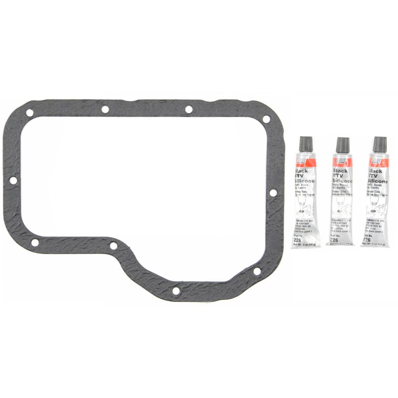 Fel-Pro — Fel-Pro Kia Sorento OS 30771 Engine Oil Pan Gasket Set High-Temperature Rubber-Coated Fiber