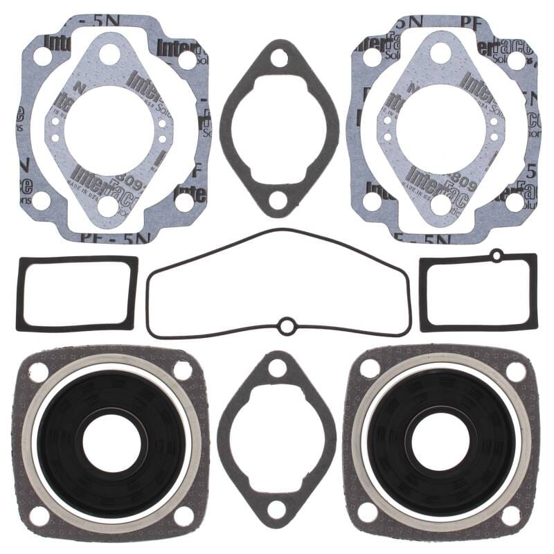 Vertex Pistons — Vertex Gaskets 69-71 Ski-Doo Alpine / Nordic Complete Gasket Kit w/ Oil Seals