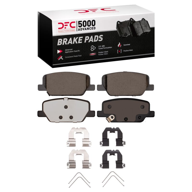 DFC — DFC 19-25 Hyundai Palisade Rear 5000 Advanced Ceramic Brake Pads and Hardware Kit