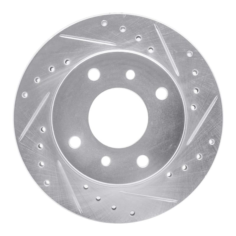 R1 Concepts — R1 89-96 Nissan 240SX Front Right Drilled & Slotted Silver Brake Rotor
R1 Brake Rotor Drill
