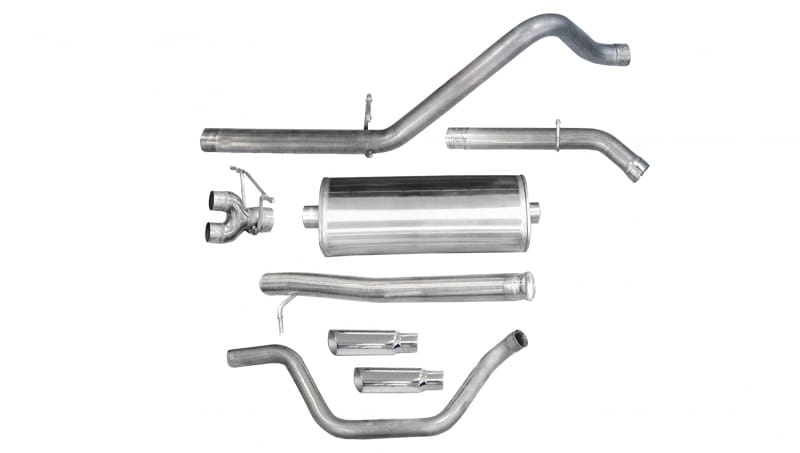 CORSA Performance — Corsa 2009-2013 Chevrolet Silverado Reg. Cab/Long Bed 1500 4.8L V8 Polished Sport Cat-Back Exhaust
Exhaust