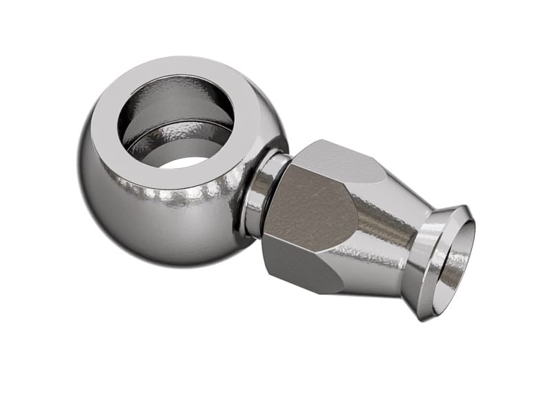 Goodridge — Goodridge Straight Short Banjo for 3/8 or M10 Long Bolt