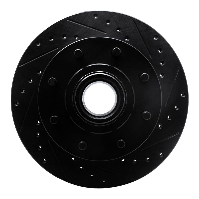 R1 Concepts — R1 92-02 Chevrolet C2500 Front Right Drilled & Slotted Black Brake Rotor
R1 Brake Rotor Drill
