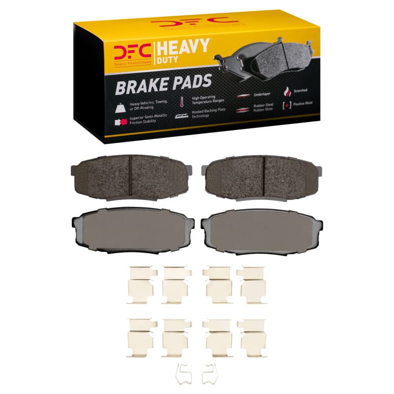 DFC — DFC 07-22 Lexus LX570 Rear Heavy Duty Pads and Hardware Kit
DFC Brake Pad Set