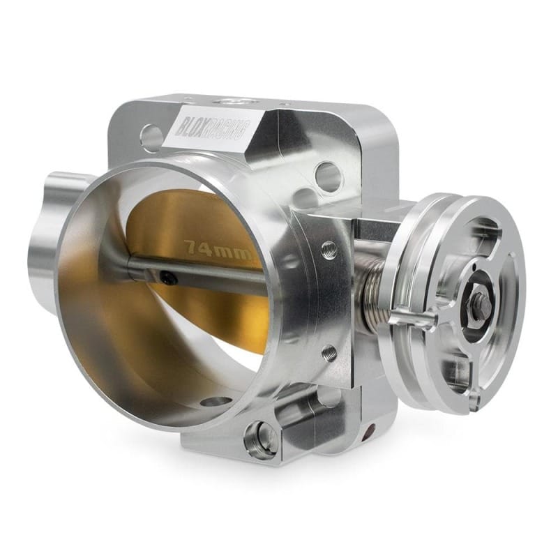 BLOX Racing — BLOX Racing Honda B/D/H/F Series Engines 74mm Silver Billet Throttle Body V2