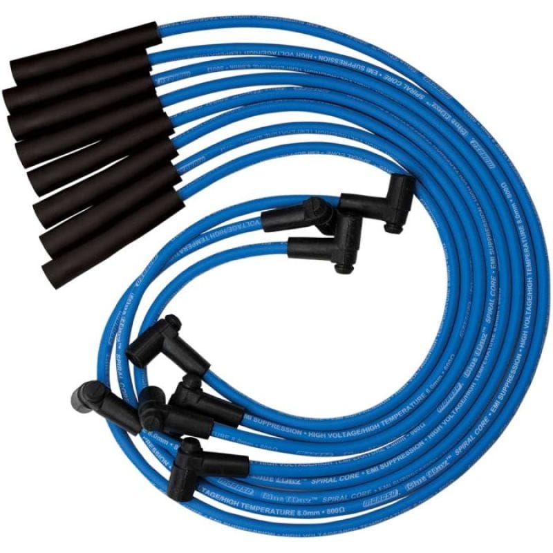 Moroso — Moroso Custom Ignition Wire Set - Blue Max - Spiral Core