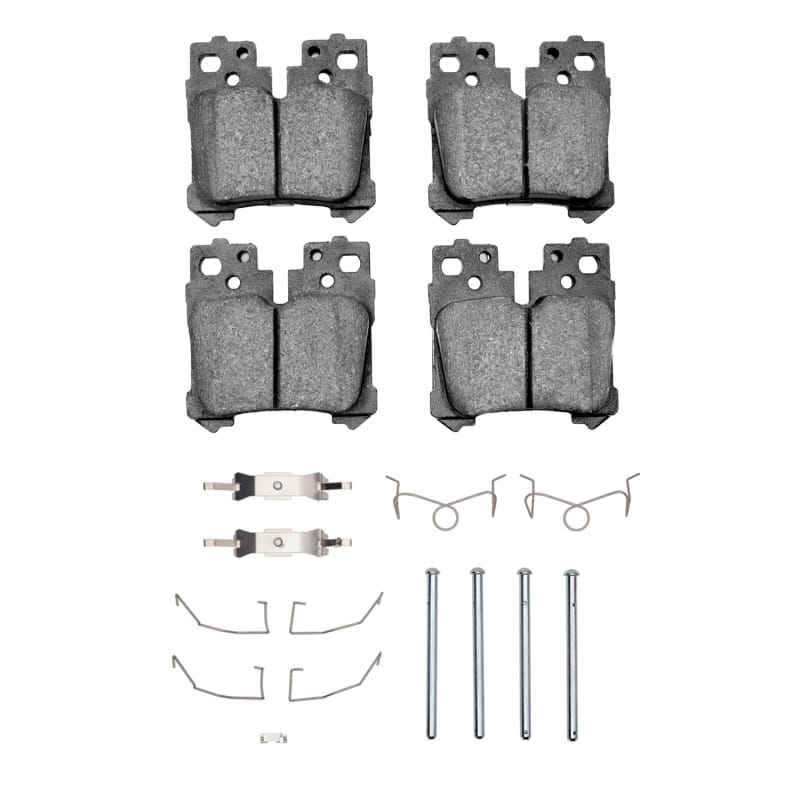 DFC — DFC 07-25 Lexus LS600h Rear 4000 HybriDynamic Brake Pads and Hardware Kit
DFC Brake Pad Set