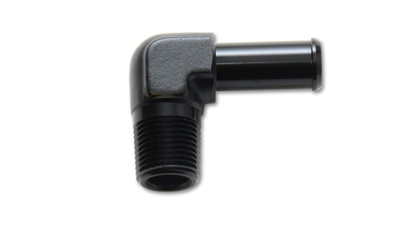 Vibrant — Vibrant 1/4 NPT to 3/8in Barb Straight Fitting 90 Deg Adapter - Aluminum
Multi-PurposeFitting
1/4NPTML3/8"Brb90Deg
1/4"ML-3/8"Barb90Deg