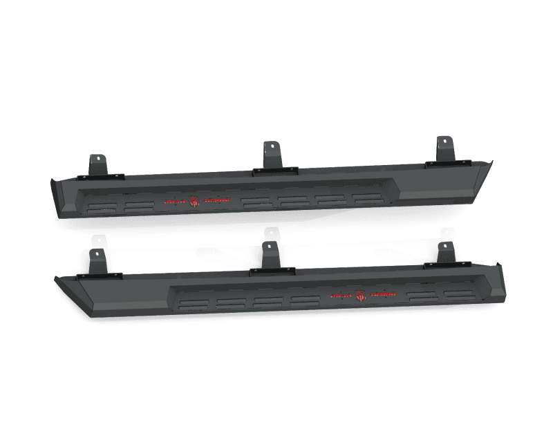 Road Armor — Road Armor 18-20 Jeep Wrangler JL 4DR Stealth Running Board Step - Tex Blk