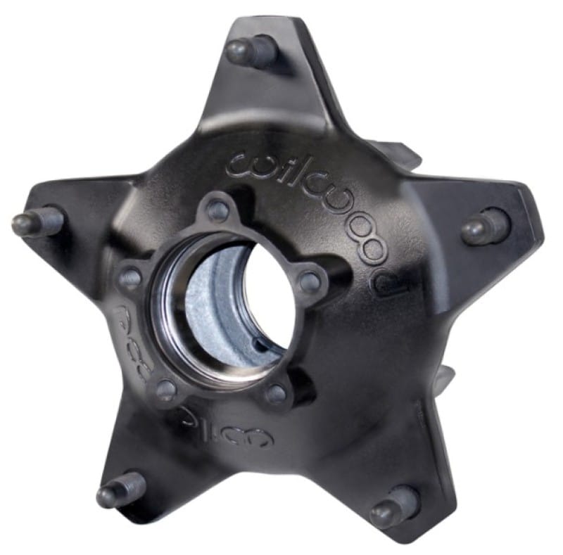 Wilwood — Wilwood Hub-Starlite 55 Rear - Standard Offset 5/8 C Studs-Drilled-Black-Less Races
HUB,STARLITE