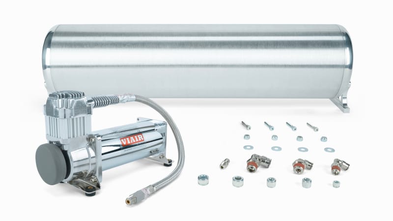 Air Lift — Air Lift 24in FLO Tank w/ Viair 444c Compressor (Incl. Fittings & Tank Mounting Hardware)
Air Compressor kit