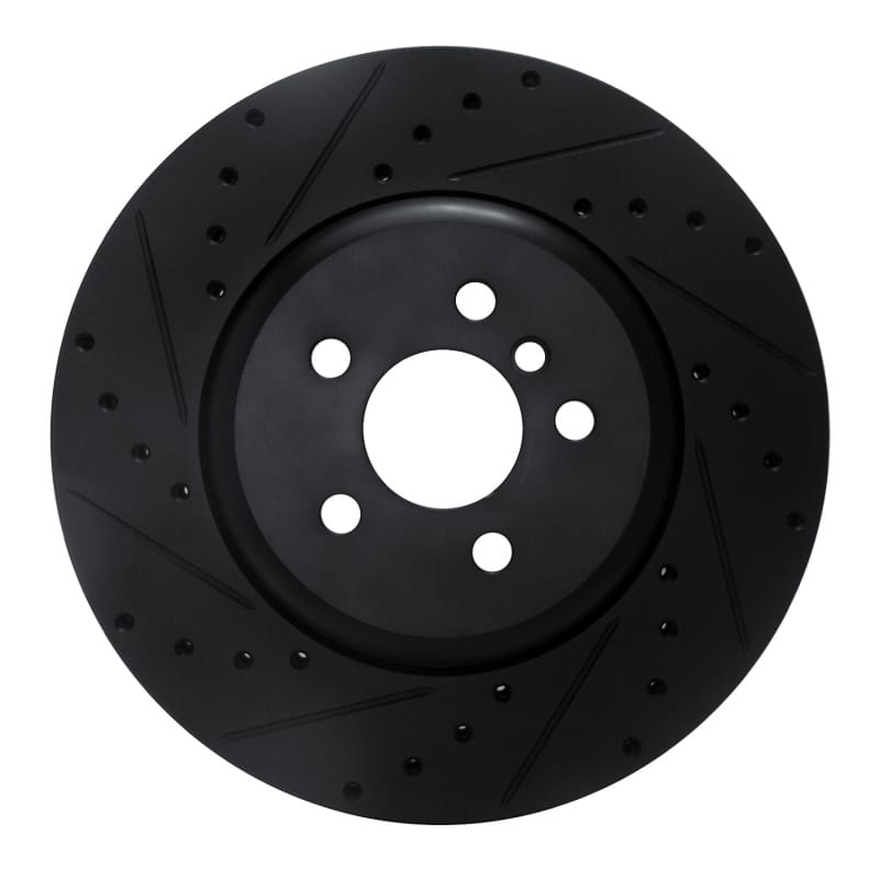 R1 Concepts — R1 17-25 BMW 430I Front Left Drilled & Slotted Black Brake Rotor
R1 Brake Rotor Drill