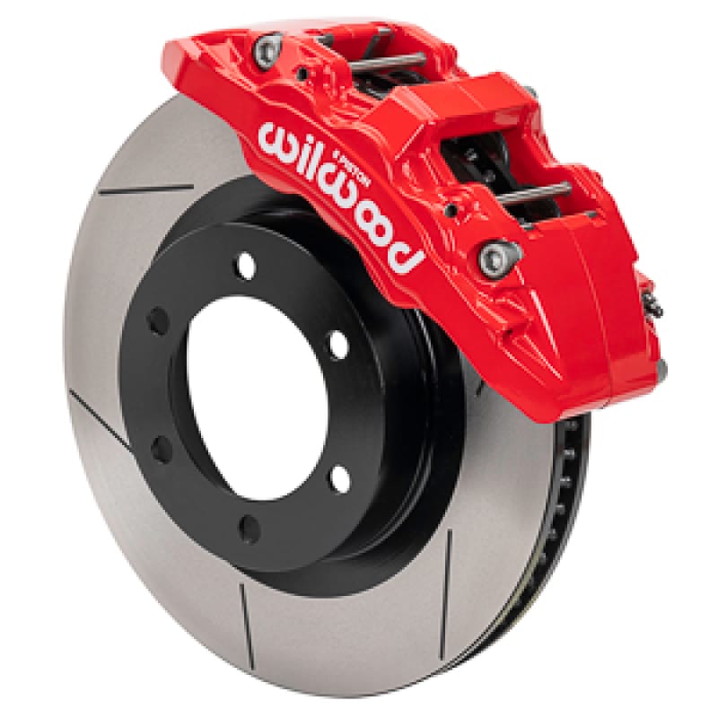 Wilwood — Wilwood 19-22 Ford Ranger Aerolite 6R Kit 6 x 5.50in Hub - 13.38in Slotted Rotor - Red