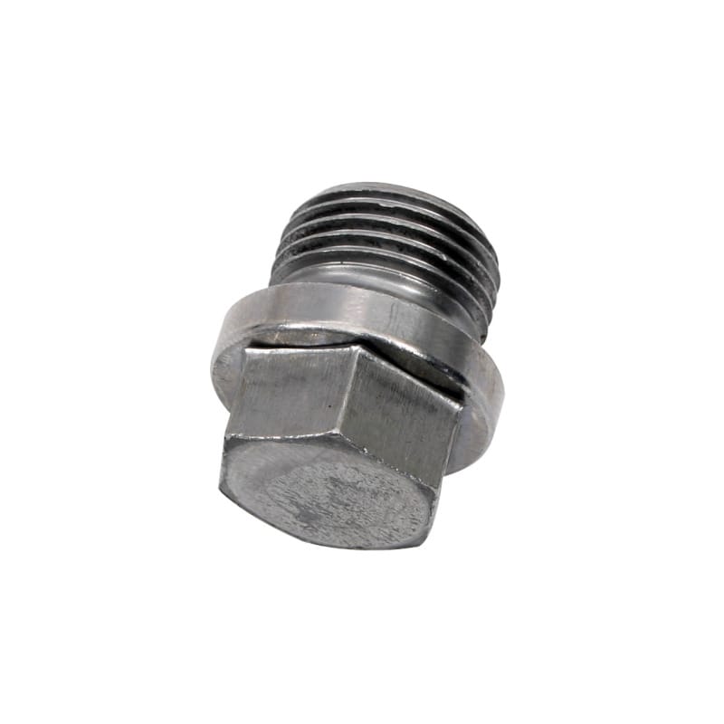 Moroso — Moroso Oxygen Sensor Plug w/17mm Hex Head - Plated Steel - M18 x 1.5 Thread - Single