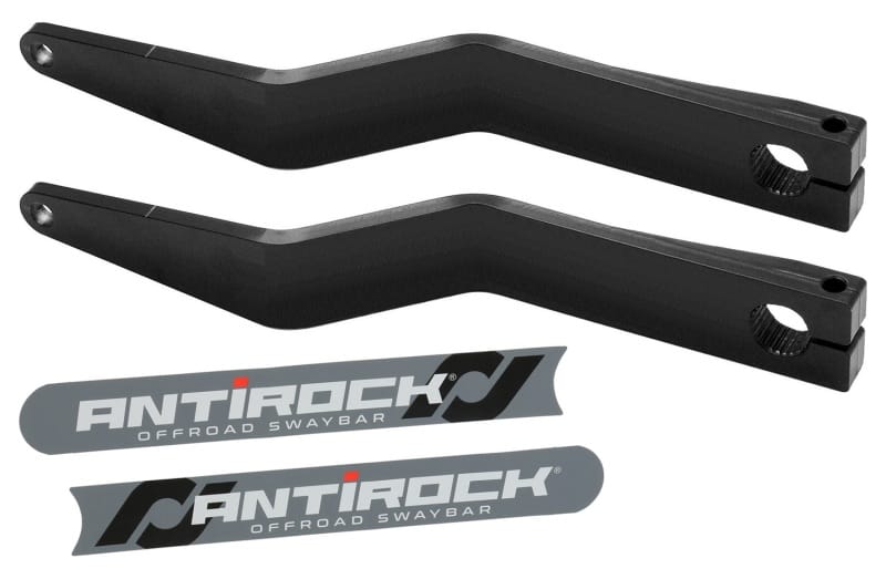 RockJock — RockJock Antirock Fabricated Steel Sway Bar Arms 15.2in Long 2.5in Offset Bend w/ Stickers Pair
Sway Bar