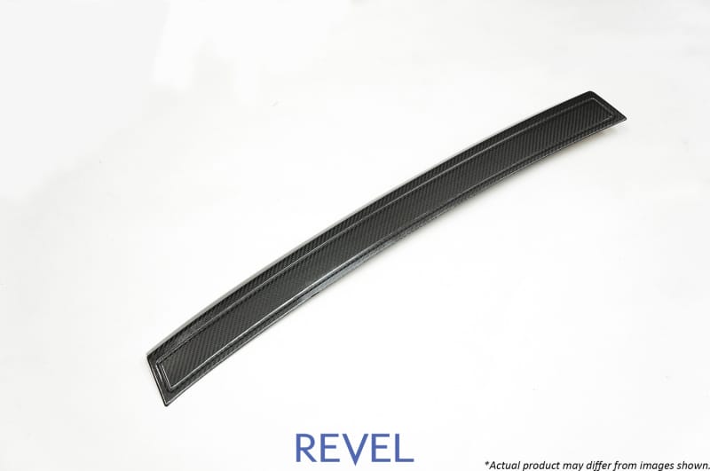 Revel — Revel GT Dry Carbon Rear Bumper Applique 15-18 Subaru WRX/STI - 1 Piece