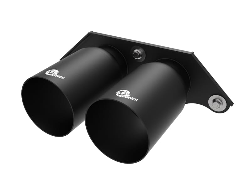 aFe — aFe Power Mach Force Xp 4in 304 SS Bolt-On Exhaust Tips Satin Black 14-19 Porsche 911 GT3 3.8L/4.0L
Exhaust Tip Black