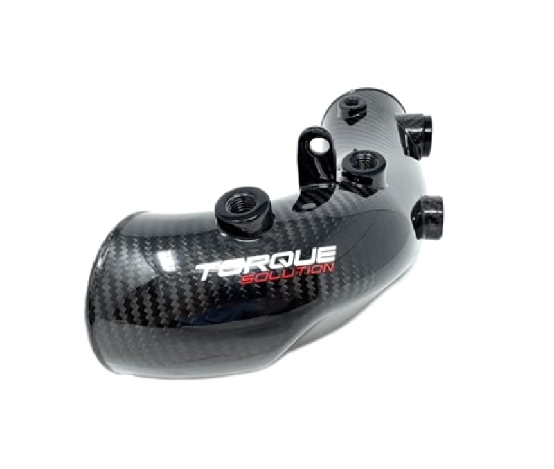 Torque Solution — Torque Solution 02-07 Subaru WRX/04-21 STI HD Hard Turbo Inlet - Carbon Fiber - OEM / 2.4in Inlet