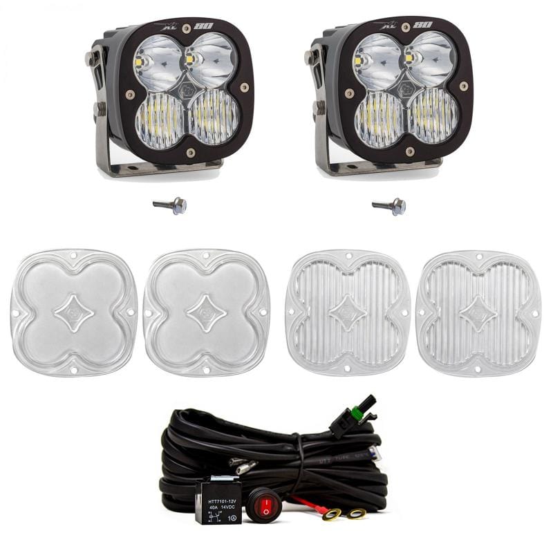 Baja Designs — Baja Designs 2021+ Ford Bronco A Piller Light Kit XL80 D/C