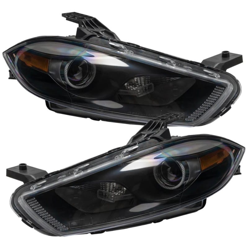 ORACLE Lighting — Oracle 13-16 Dodge Dart SMD HL - Black - Halogen - ColorSHIFT w/ BC1 Controller