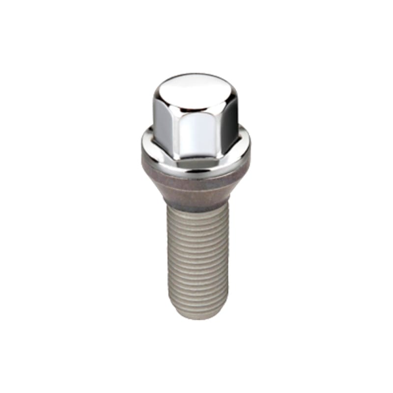 McGard — McGard Hex Lug Bolt (Cone Seat) M12X1.25 / 17mm Hex / 25.6mm Shank Length (Box of 50) - Chrome