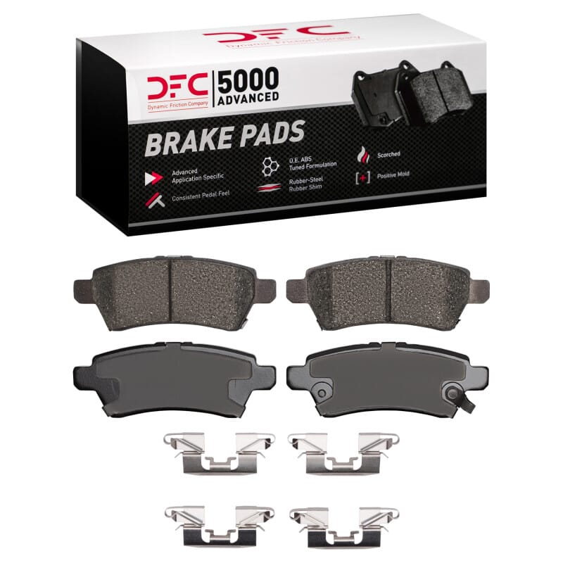 DFC — DFC 05-12 Nissan Pathfinder Rear 5000 Advanced Ceramic Brake Pads and Hardware Kit
DFC Brake Pad Set