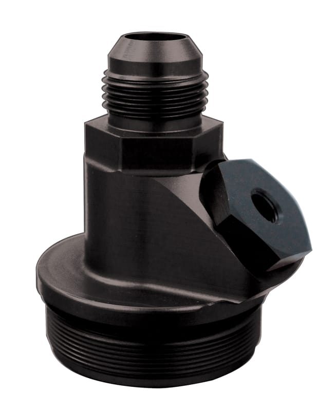 Peterson Fluid Systems — Peterson Fluid Systems End Cap Inlet -12AN w/ -10AN Port
FILTER END CAP