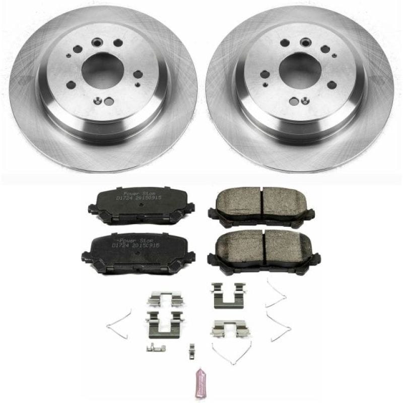 PowerStop — Power Stop 16-19 Honda Pilot Rear Autospecialty Brake Kit