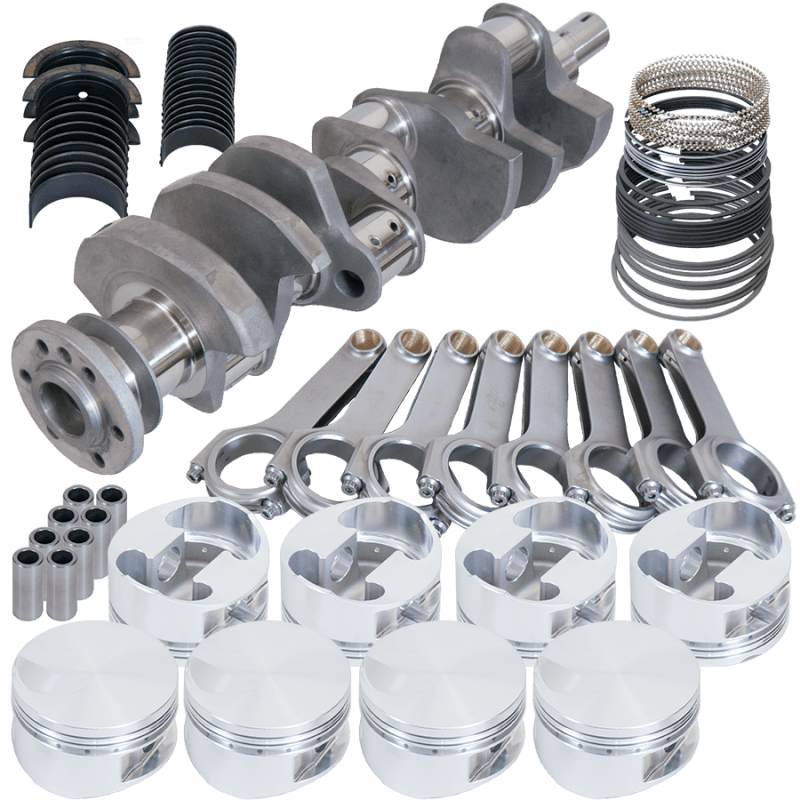 Eagle — Eagle Chevy 454 4.000in Crank 6.385in H-Beam -3cc Flat Top 4.280in Pistons Rotating Assembly
Heavy Duty Assembly