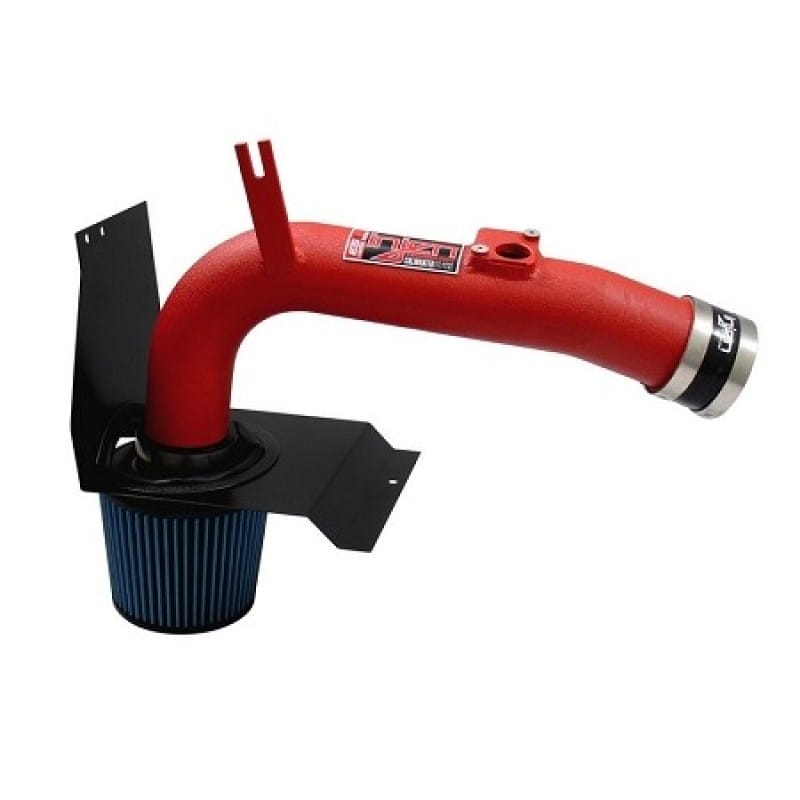 Injen — Injen 12-13 BMW 335i (N55) 3.0L L6 (turbo) AUTO TRANS ONLY Wrinkle Red Short Ram Intake w/ MR Tech