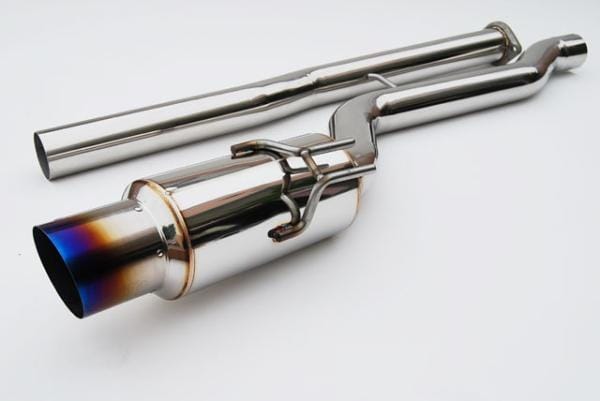 Invidia — Invidia 09+ EVO 10 RACING Titanium Tip Cat-back Exhaust