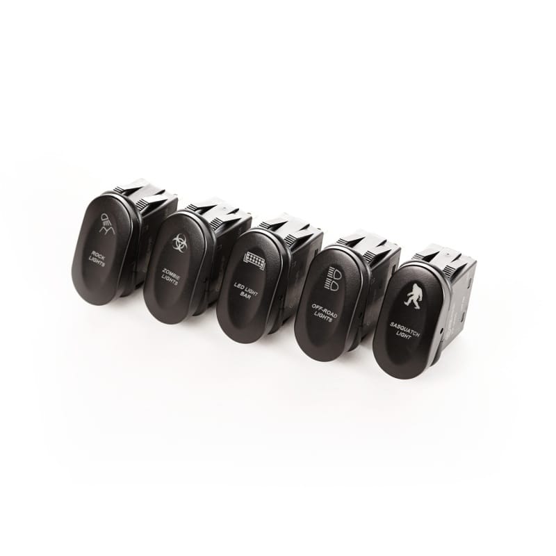 Rugged Ridge — Rugged Ridge Etched 2-Position Rocker Switch Set of 5
OFFROAD_INTERIOR
Toggle Switch
