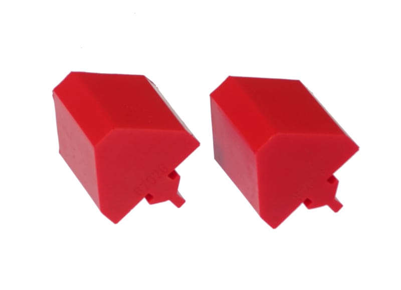 Prothane — Prothane Universal Bump Stop Pull Through Style - Red
BUMP STOPS