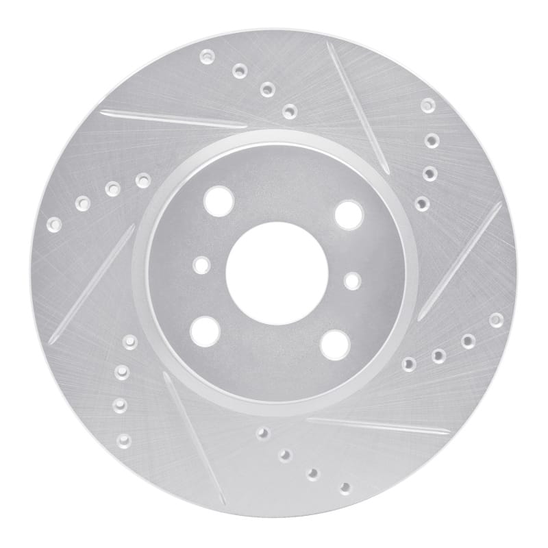 R1 Concepts — R1 12-18 Toyota Yaris (USA/Canada) Front Right Drilled & Slotted Silver Brake Rotor
R1 Brake Rotor Drill