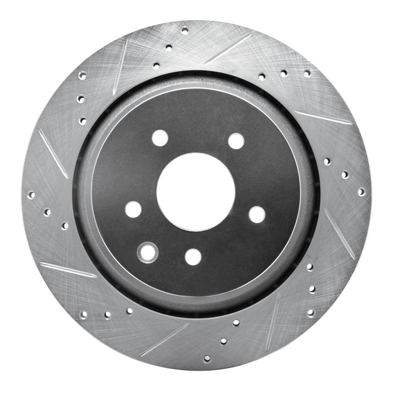 R1 Concepts — R1 07-15 Infiniti G37 Rear Left Drilled & Slotted Silver Brake Rotor
R1 Brake Rotor Drill