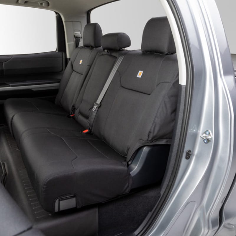 Covercraft — Covercraft 19-22 Ford F250 Carhartt Super Dux PrecisionFit Custom Second Row Seat Covers - Black