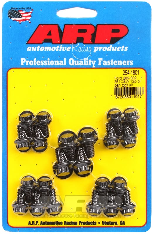 ARP — ARP Ford 289-302 / 351 C&W 12pt Oil Pan Bolt Kit