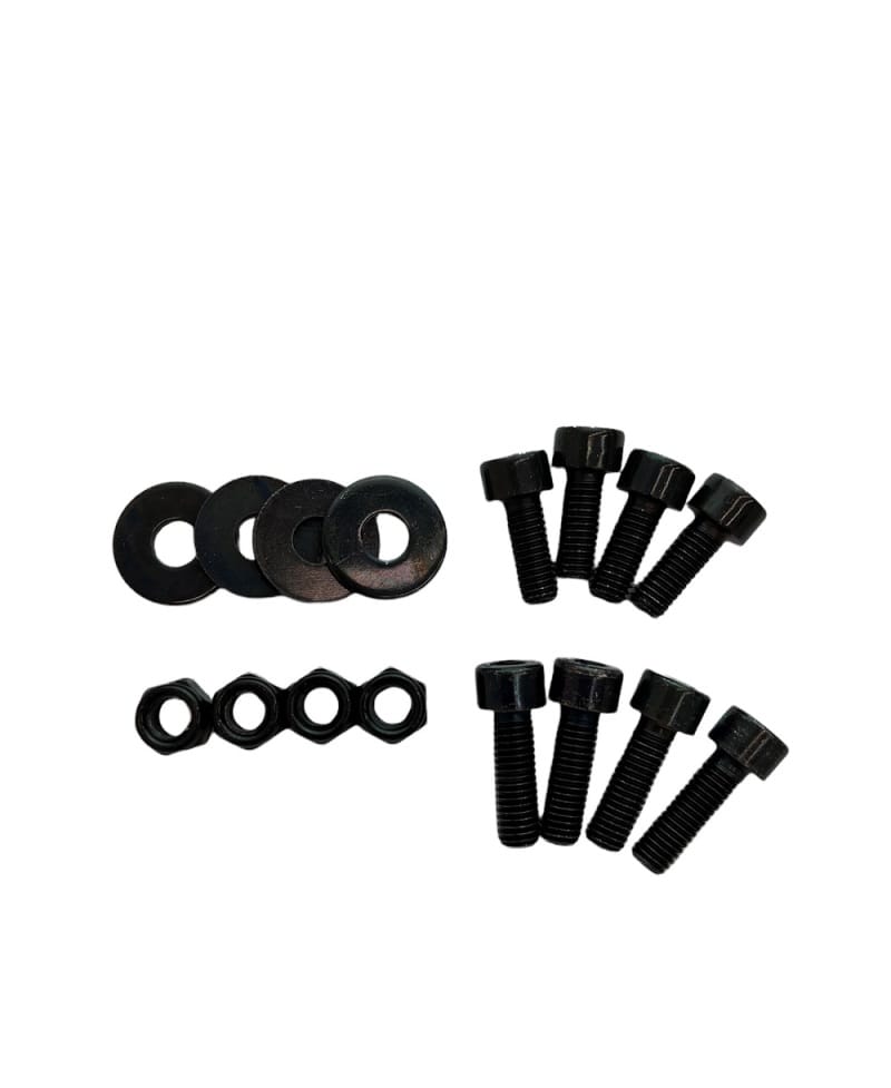 SPARCO — Sparco Seat Hardware Spacer Kit Bottom Mount - Black Zinc