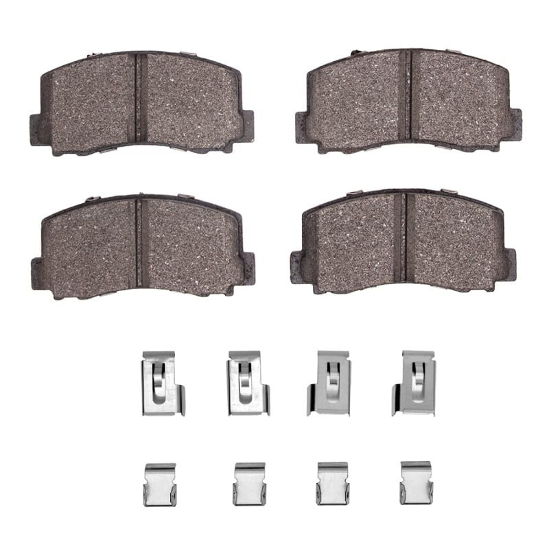 DFC — DFC 83-83 Mitsubishi Tredia Front 5000 Advanced Semi Metallic Brake Pads and Hardware Kit
DFC Brake Pad Set
