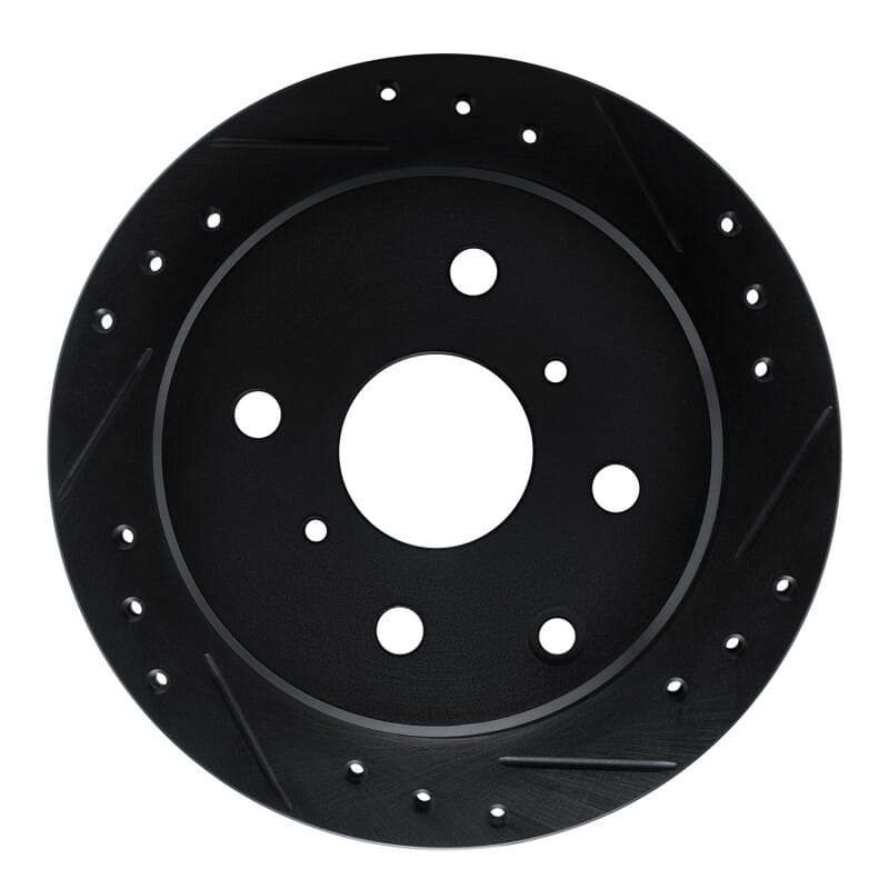 R1 Concepts — R1 83-84 Toyota Cressida Rear Right Drilled & Slotted Black Brake Rotor
R1 Brake Rotor Drill