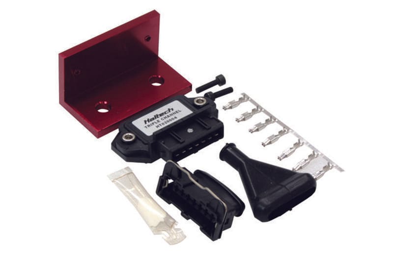 Haltech — Haltech Triple Channel OEM Igniter (DUMB) w/Plugs/Pins/Mounting Bracket/Paste
Ignition Accessory