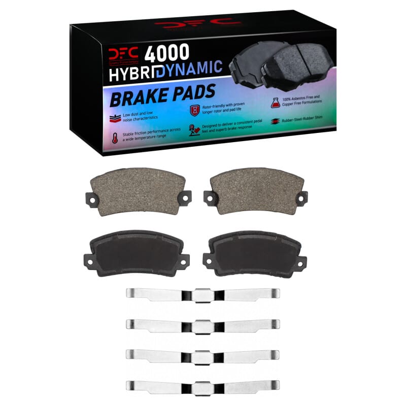 DFC — DFC 76-83 Renault R5 Front 4000 HybriDynamic Brake Pads and Hardware Kit
DFC Brake Pad Set