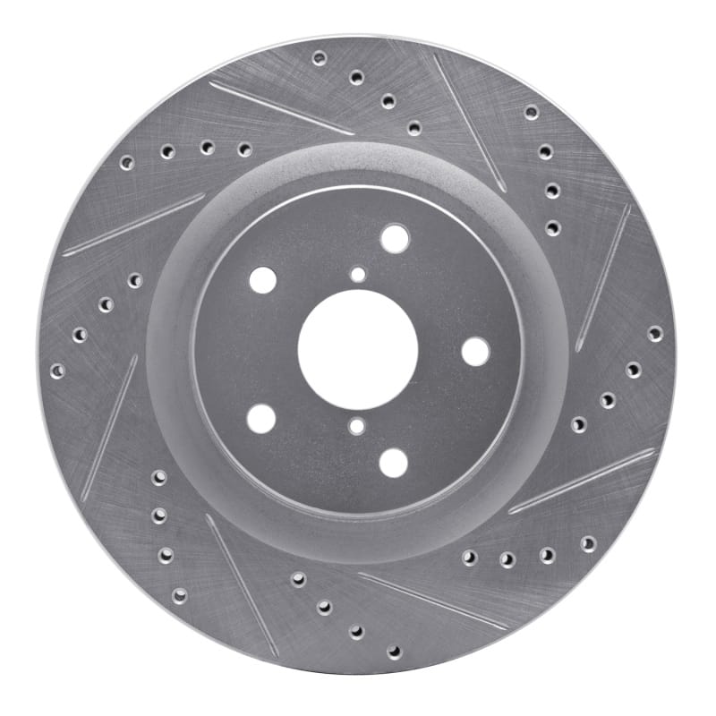 R1 Concepts — R1 19-24 Subaru Forester Front Right Drilled & Slotted Silver Brake Rotor
R1 Brake Rotor Drill
