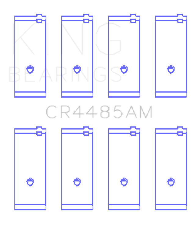 King Engine Bearings — King Engine Bearings Mazda Ma/Vb/(Size +0.50mm) Connecting Rod Bearing Set
Engine Bearing