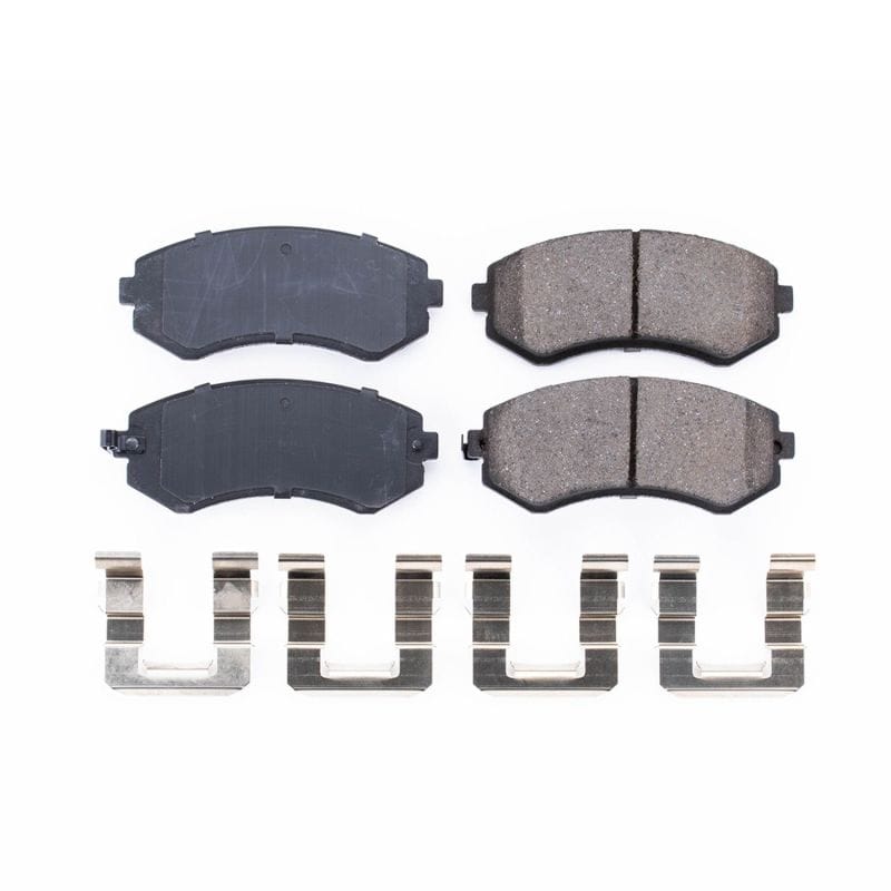 PowerStop — Power Stop 89-96 Nissan 240SX Front Z17 Evolution Ceramic Brake Pads w/Hardware
Z17 Brake Pads