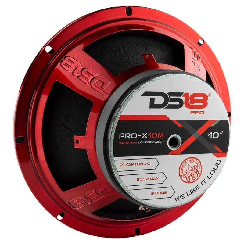 DS18 — DS18 10in 300 Watts RMS 8 ohm Mid-Range Loudspeaker